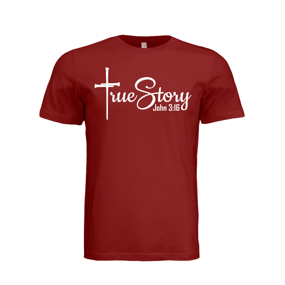 True Story Unisex Tee - Cardinal - Stone & Sling