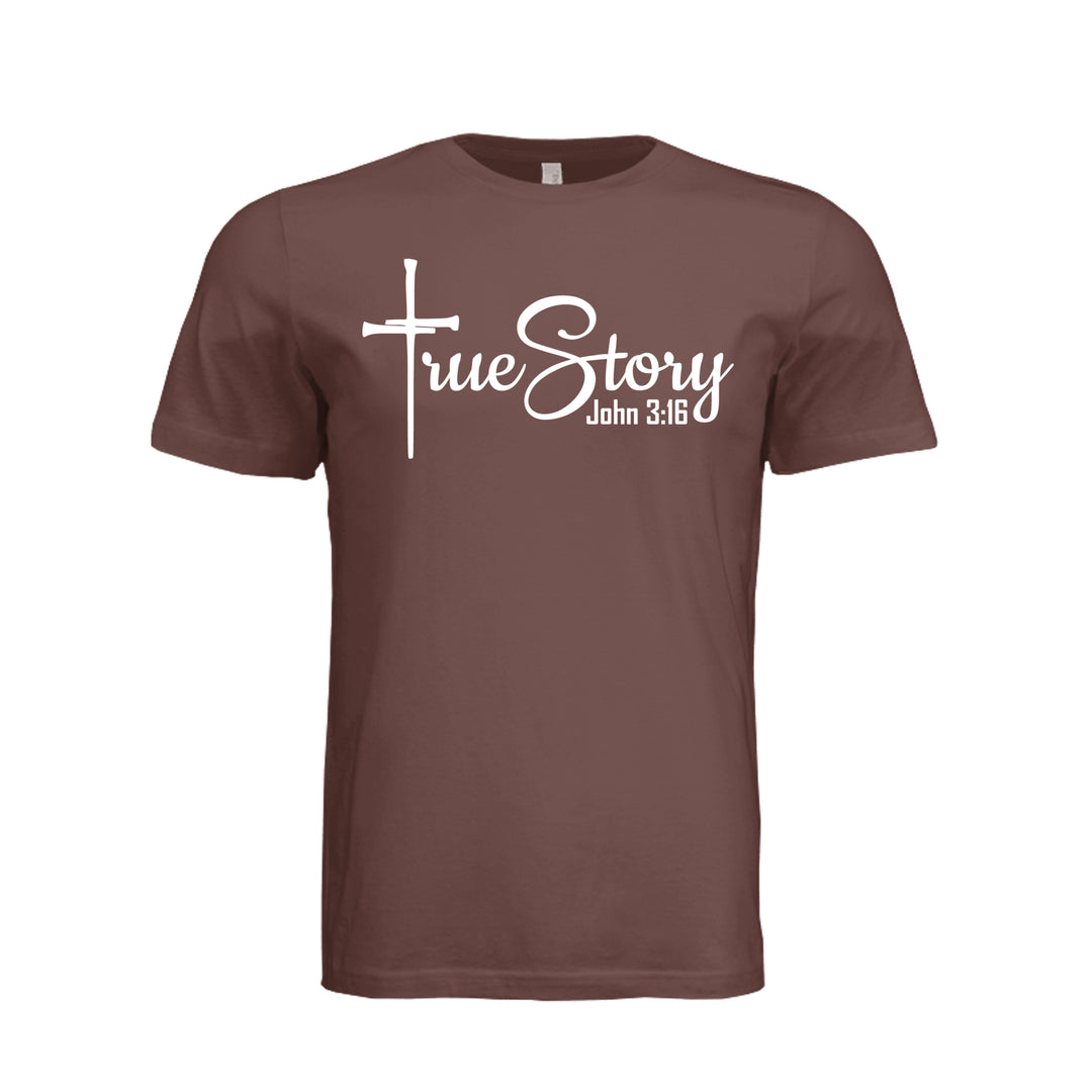 True Story Unisex Tee - Chestnut - Stone &amp; Sling