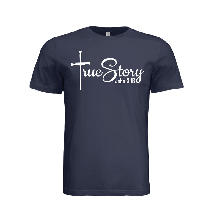 True Story Unisex Tee - Navy - Stone &amp; Sling
