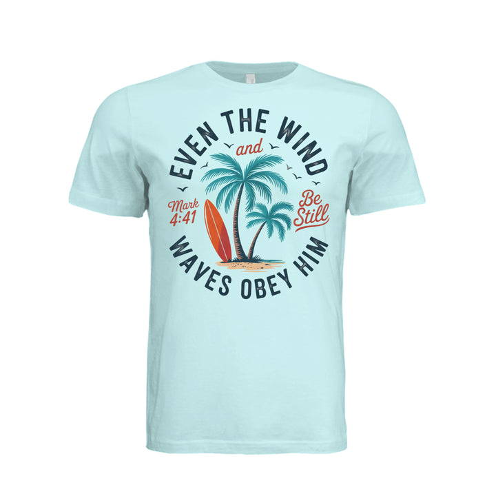 Wind &amp; Waves Unisex Tee - Mint - Stone &amp; Sling