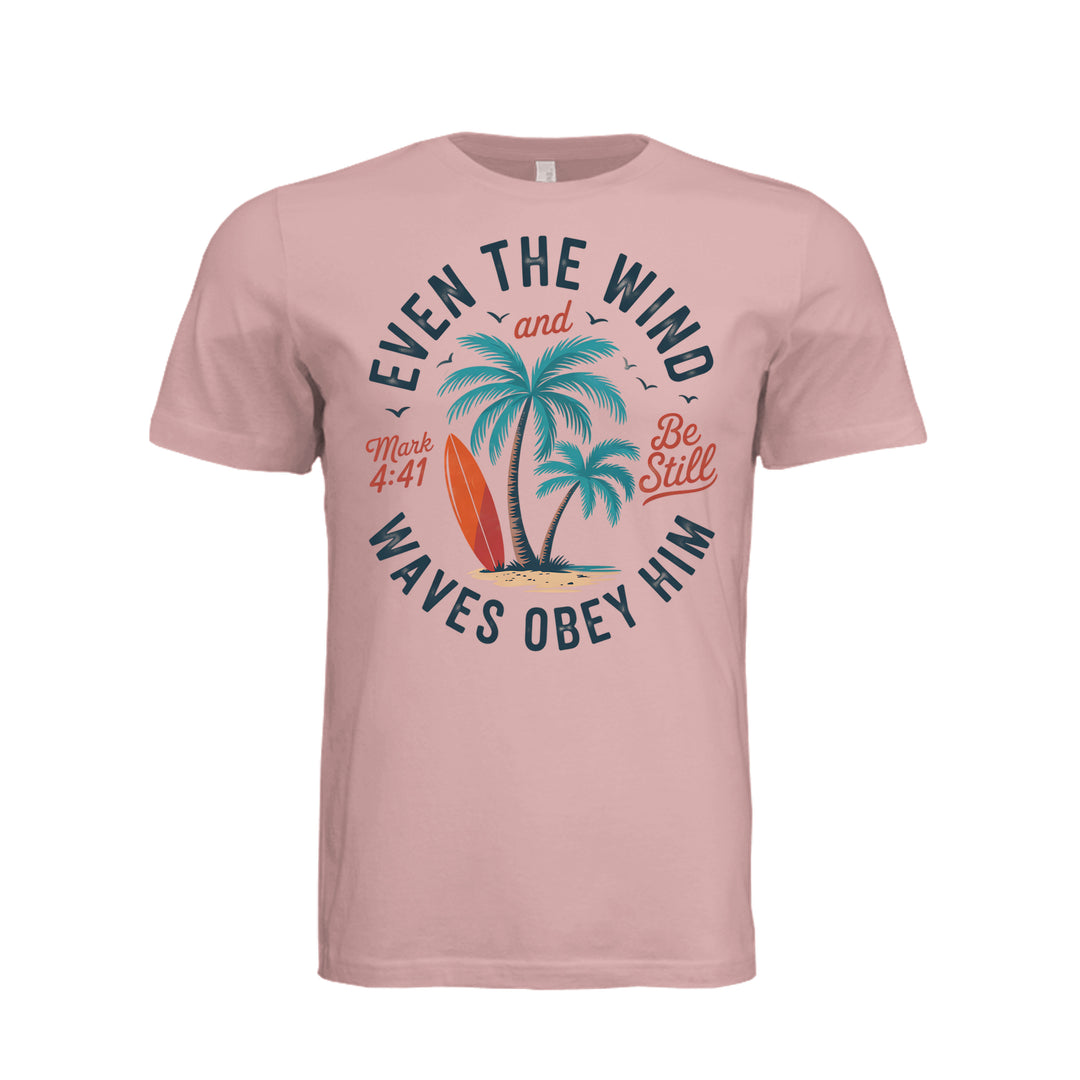 Wind &amp; Waves Unisex Tee - Orchid - Stone &amp; Sling