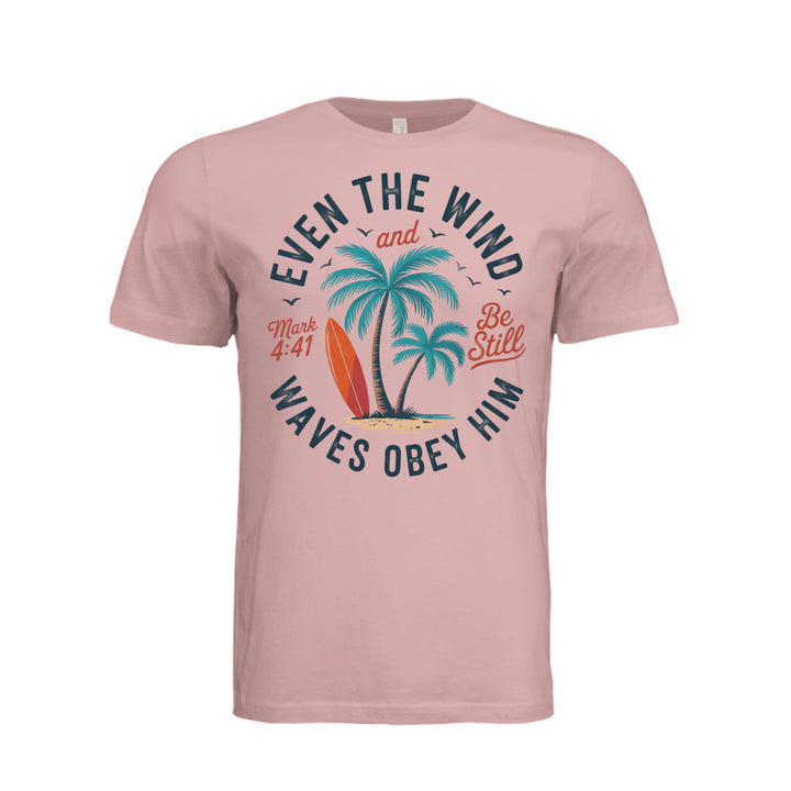Wind &amp; Waves Unisex Tee - Orchid - Stone &amp; Sling