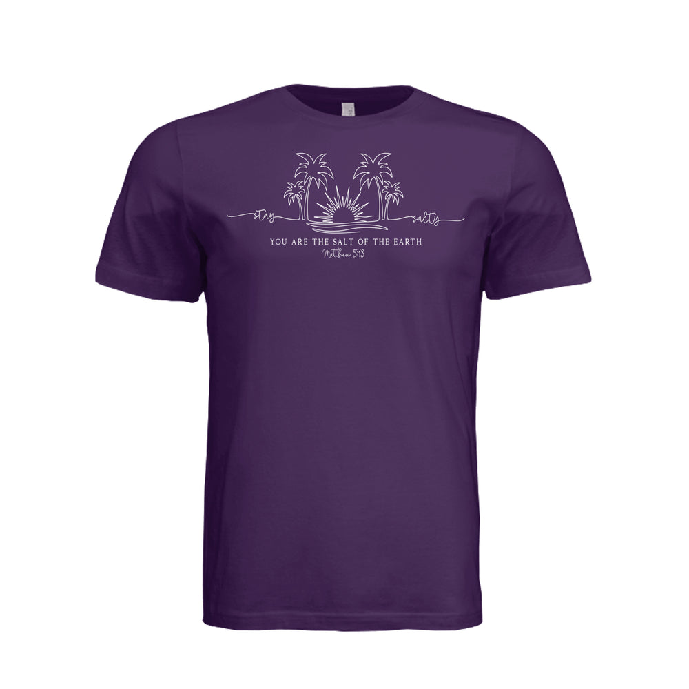 You Are the Salt Unisex Tee - Team Purple - Stone & Sling