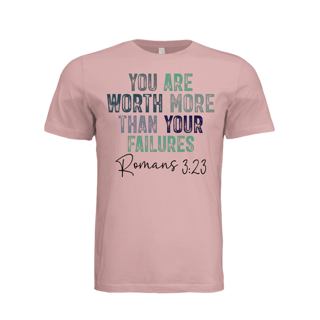 You Are Worth More Unisex Tee - Orchid - Stone &amp; Sling