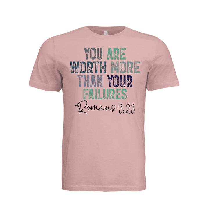 You Are Worth More Unisex Tee - Orchid - Stone &amp; Sling
